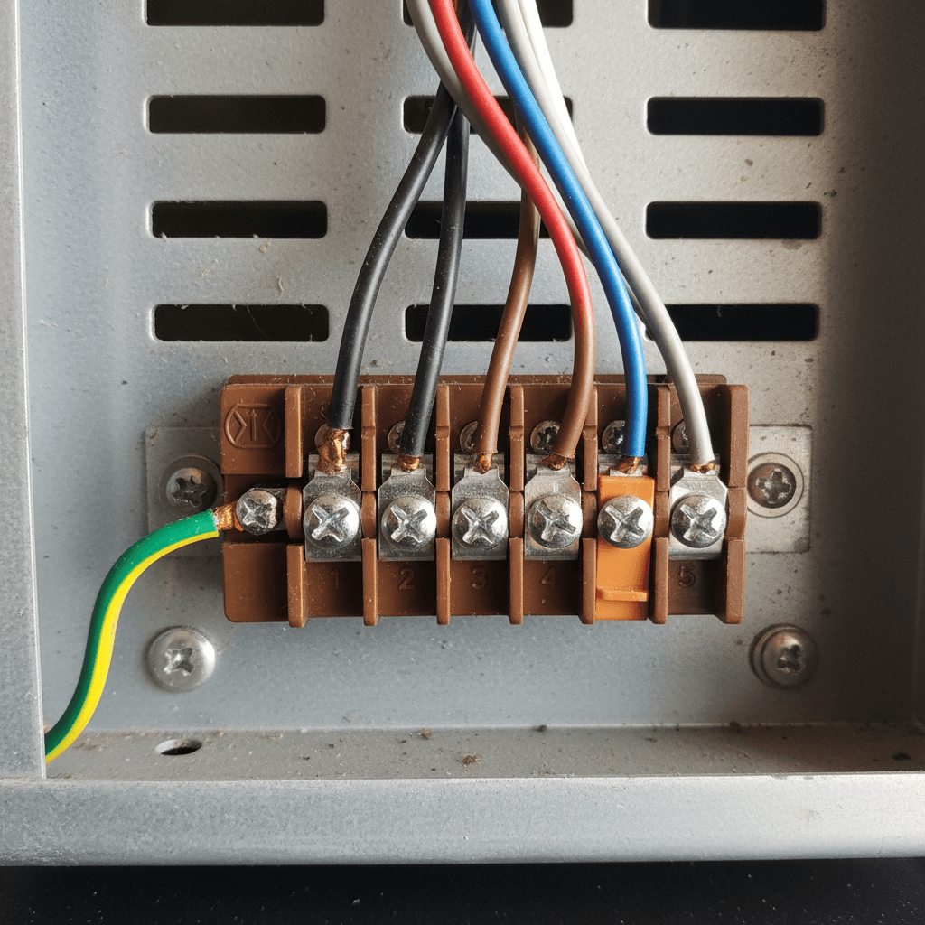 Fachgerechter Anschluss eines Herdes in einer modernen Küche